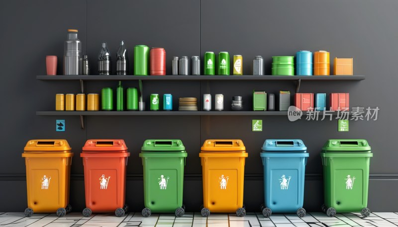 矢量垃圾图标集