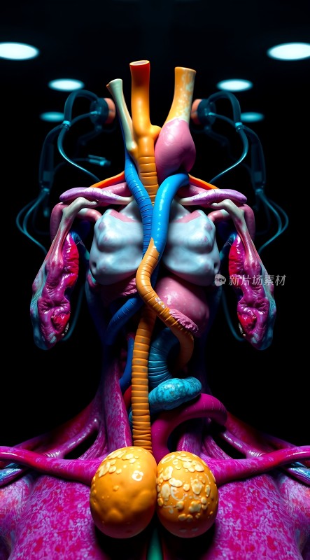 人体内部器官解剖图
