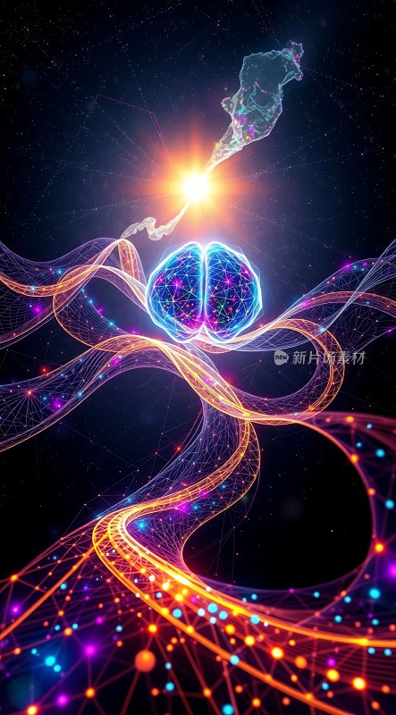 **心灵之光大脑与宇宙的连接**