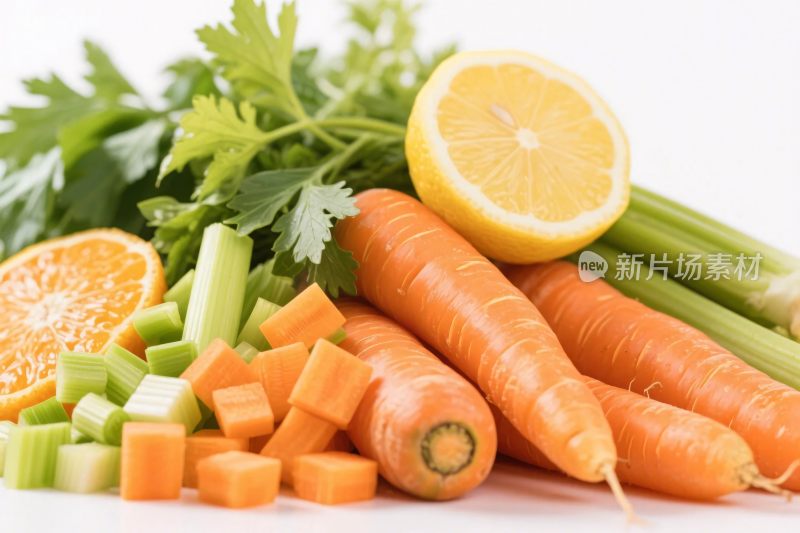 新鲜蔬果食材集合