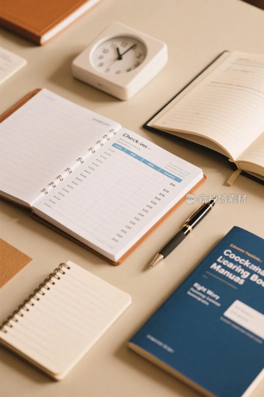 桌面办公物品布置