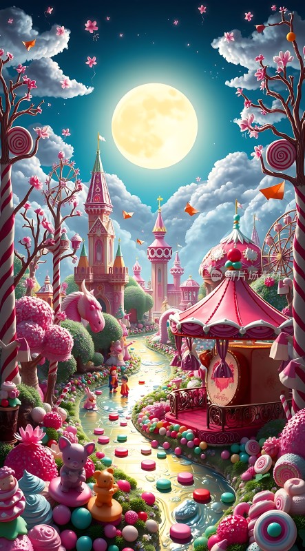 糖果王国梦幻夜游