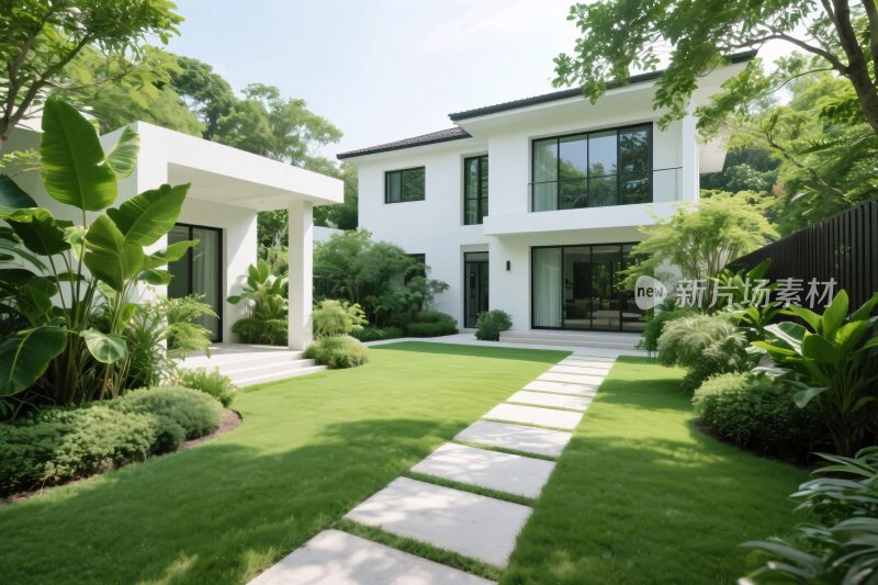 现代住宅庭院景观