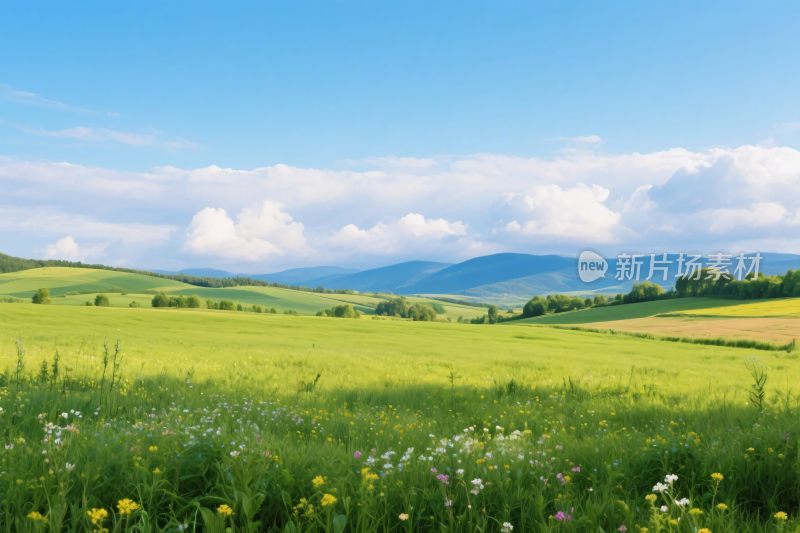 田园风景风景图