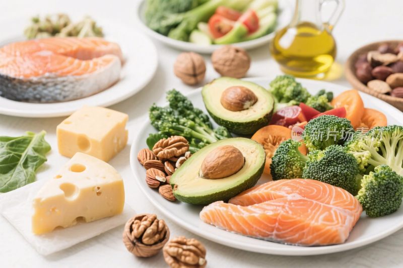 健康饮食食材展示