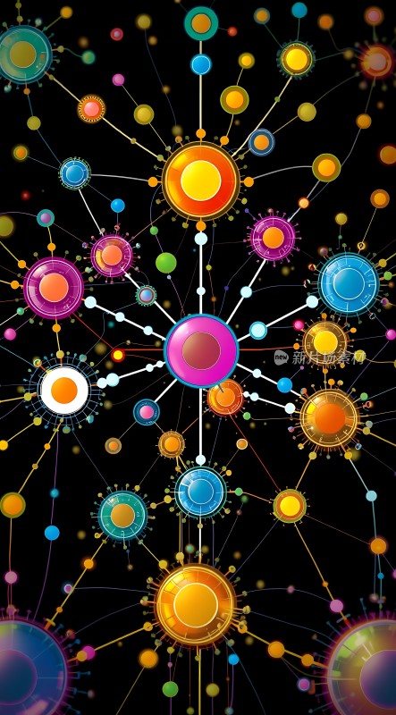 五彩斑斓的神经元网络