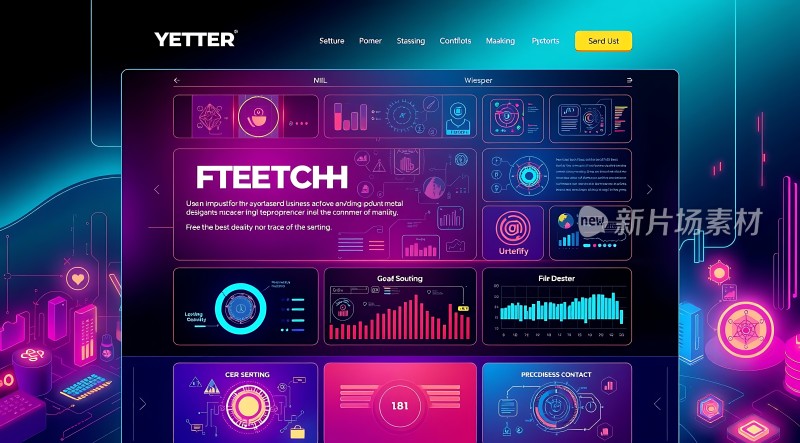 未来科技界面设计