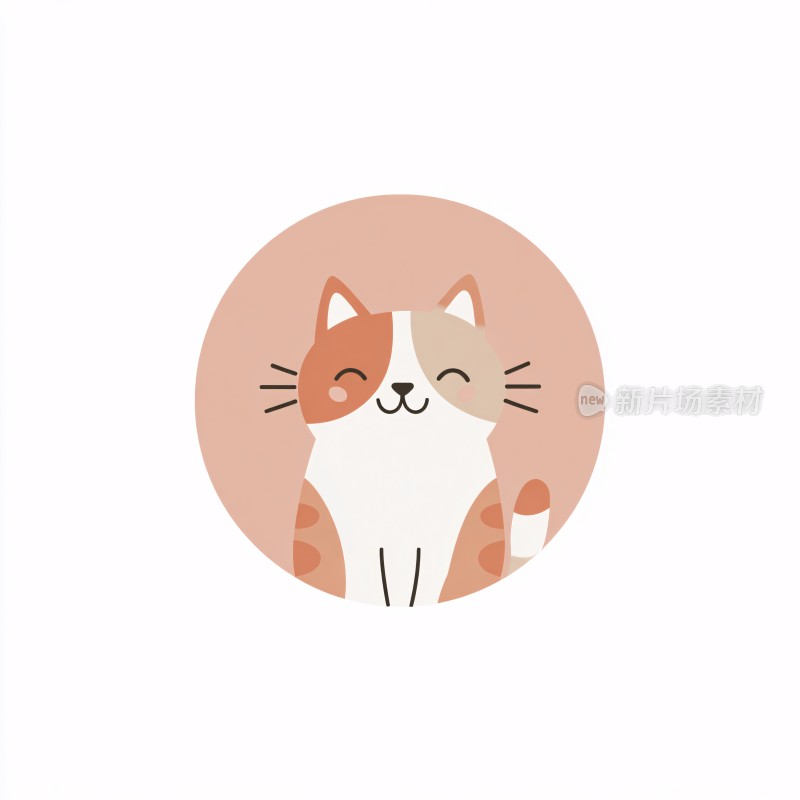 可爱卡通猫咪插画