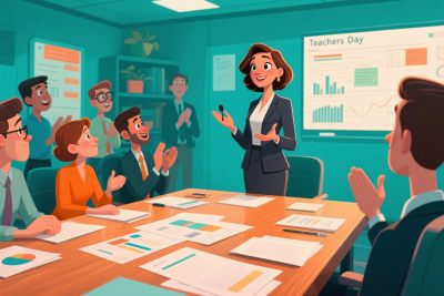 商务会议演讲插画 商务会议演讲插画