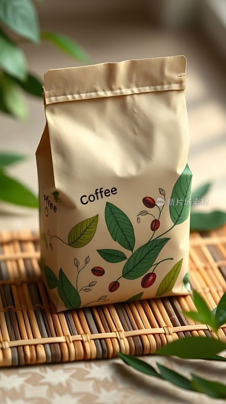 咖啡豆包装设计展示