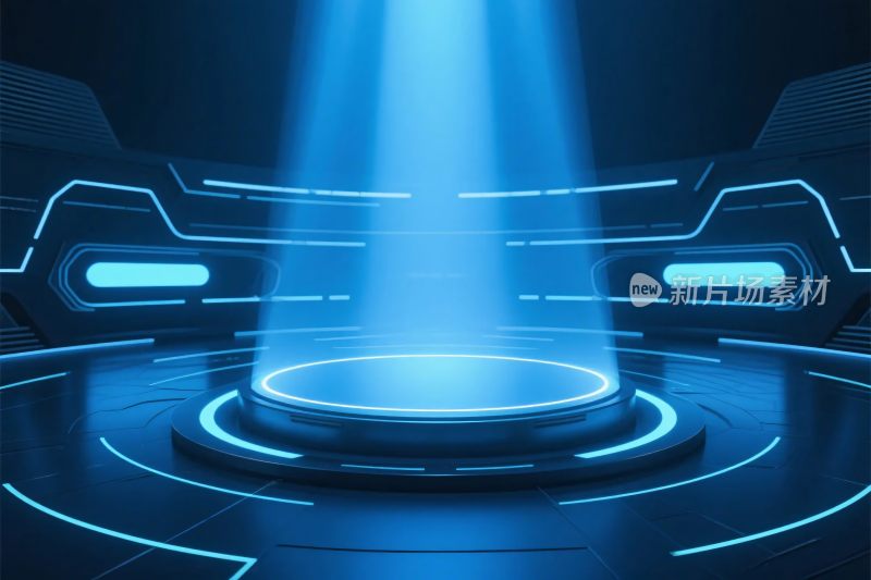 未来科技舞台背景