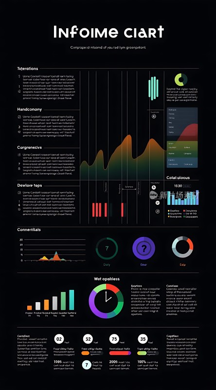 信息图表数据可视化展示