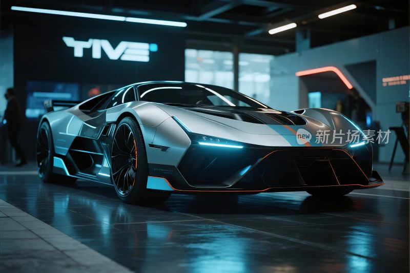未来科技跑车展览
