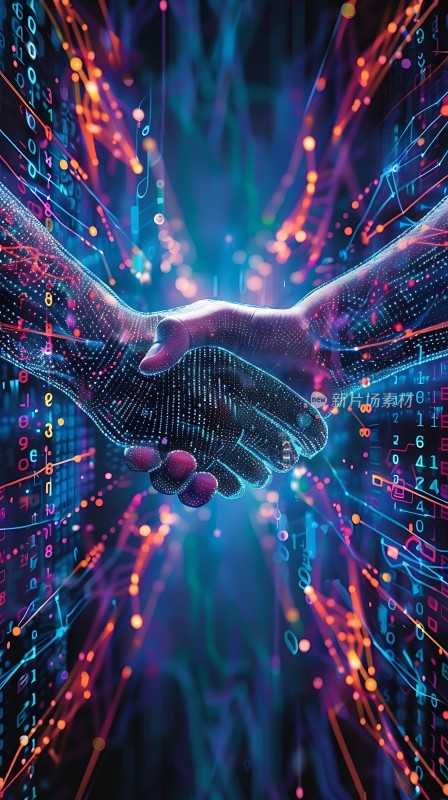 数字世界中的握手合作