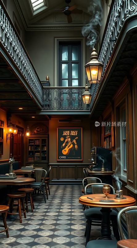 复古爵士咖啡馆