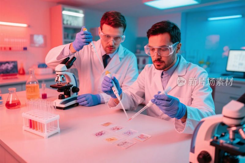 实验室人员实验场景