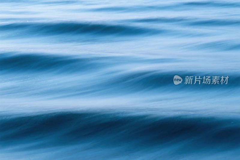 蓝色水面波纹画面