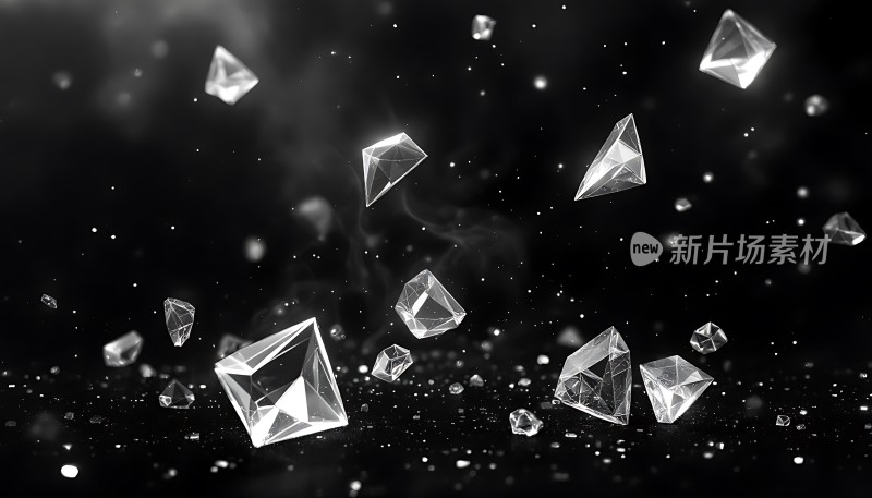 璀璨钻石闪耀夜空
