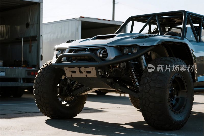霸气越野改装车特写