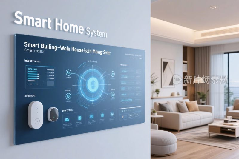 智能家居系统界面展示