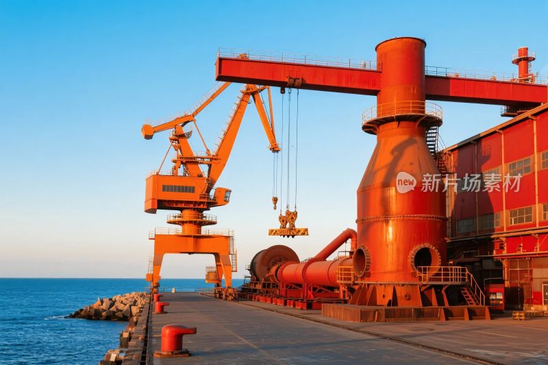 港口工业设施场景