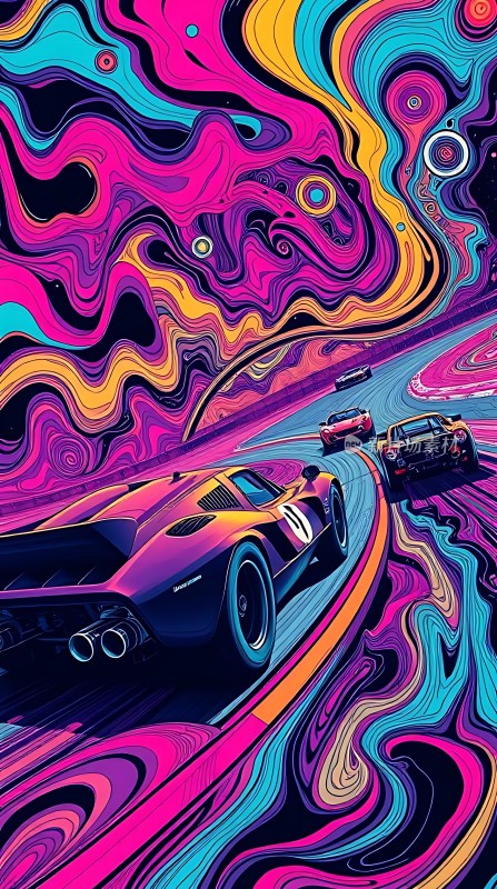 赛道竞速速度与激情的碰撞