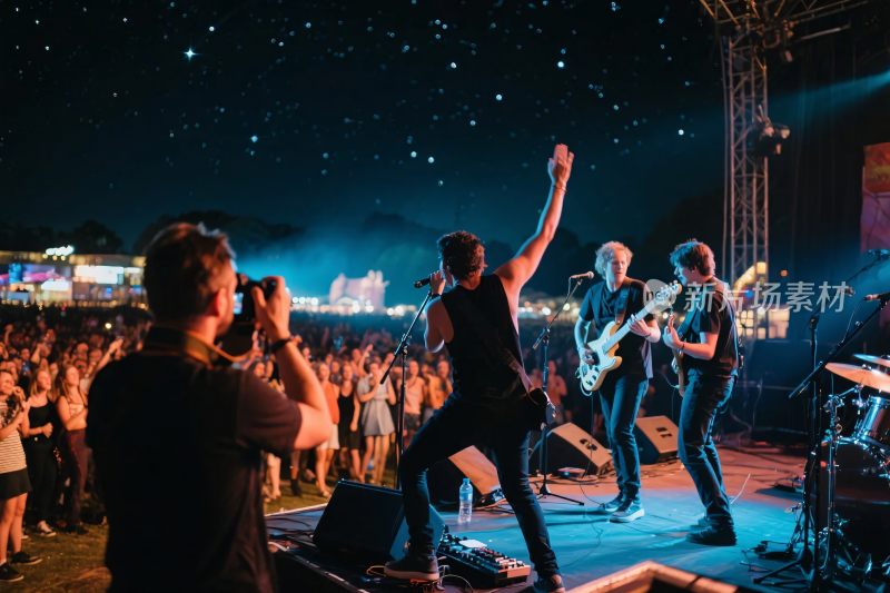 音乐现场演出场景