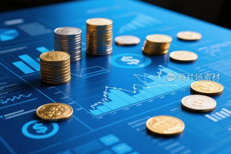 金融硬币数据画面