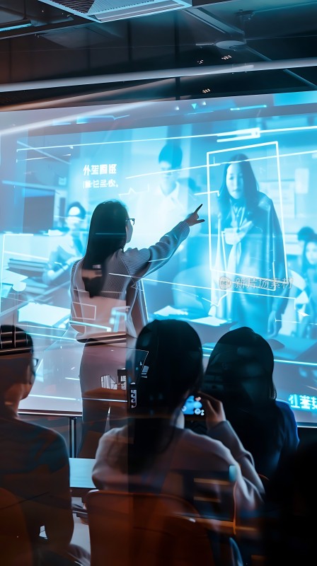 未来科技课堂互动教学新体验