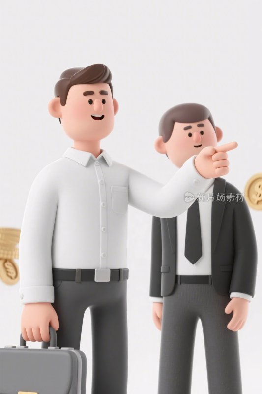 商务合作插画