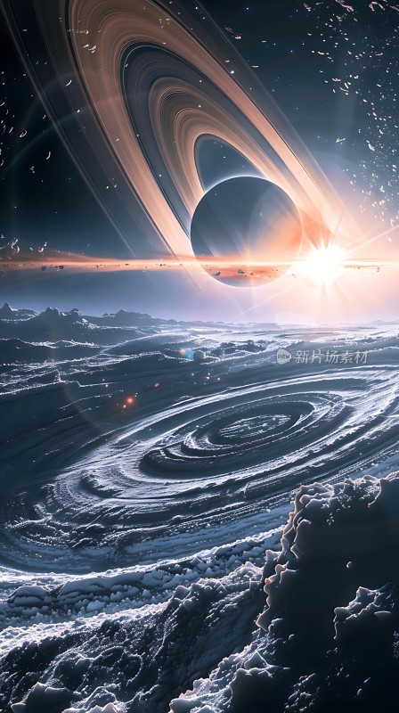 星环幻境神秘行星与璀璨星云