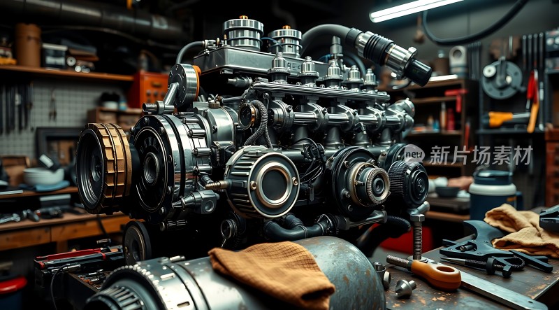 机械之心探索发动机的奥秘