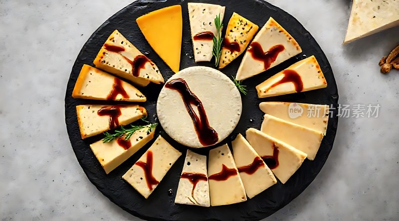 美味奶酪拼盘