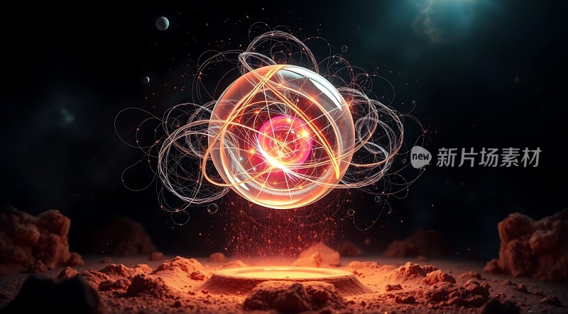 新片场素材宇宙能量核心