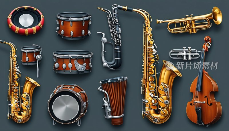 爵士乐器组合