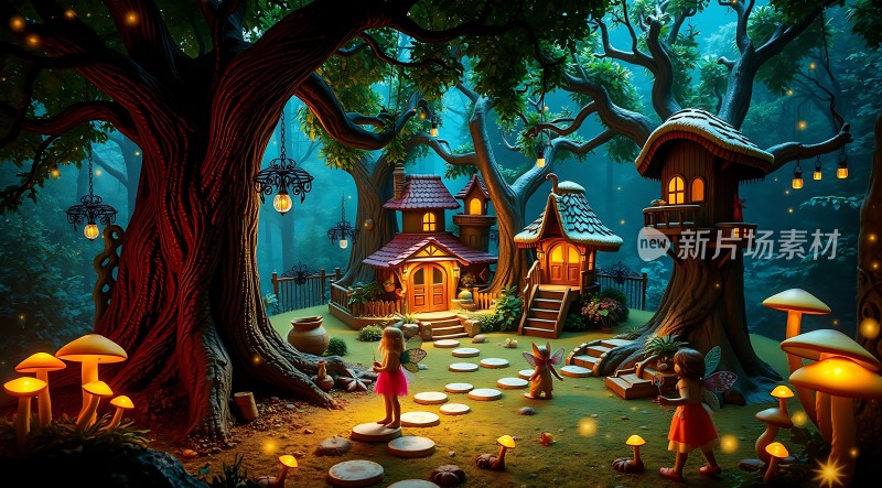 精灵森林秘境探险之旅