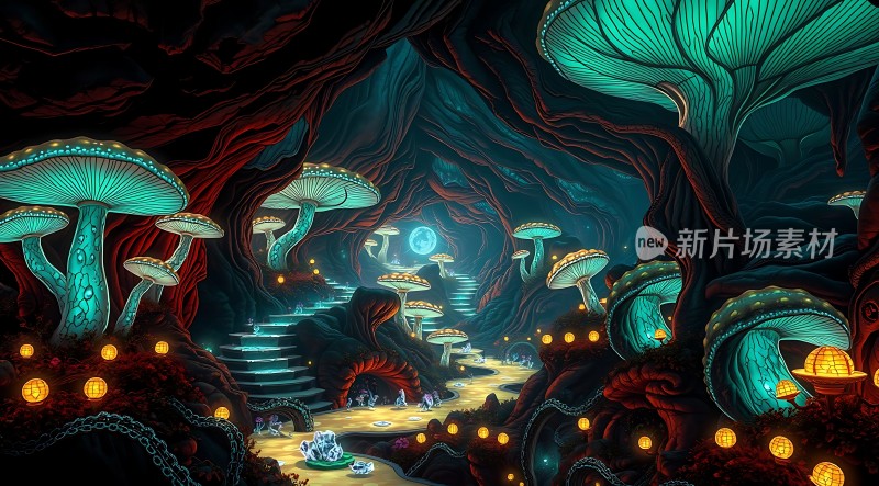 神秘蘑菇森林探险之旅