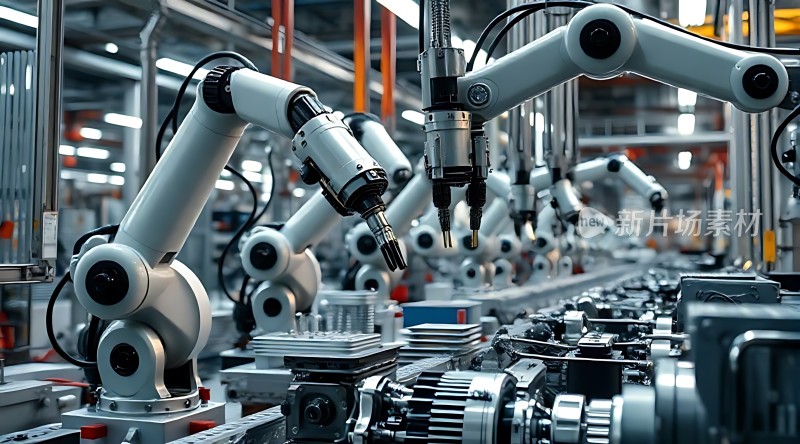工业机器人生产线高效运作