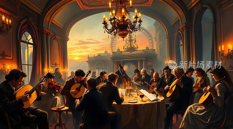 日落下的音乐盛宴