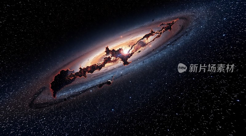 宇宙奇观星系碰撞