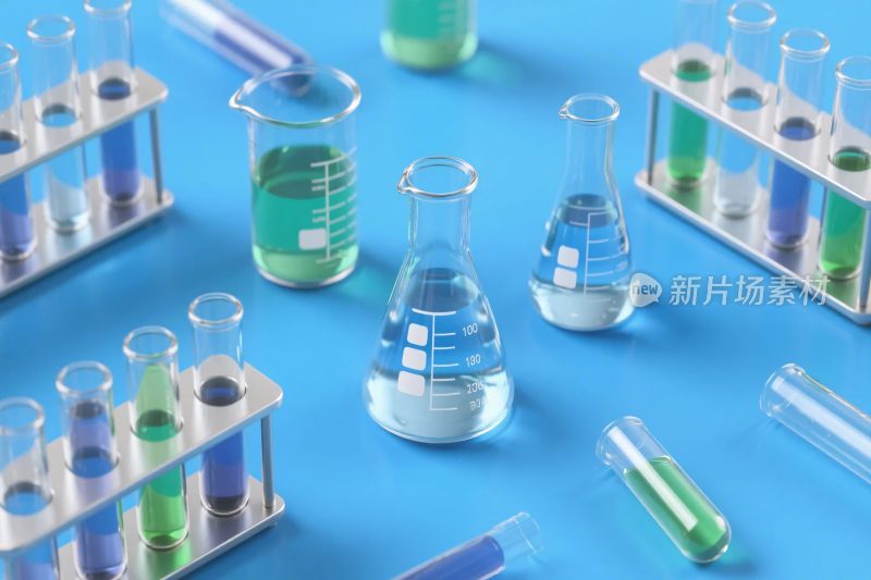 实验室玻璃器皿展示