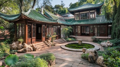 私家花园仿古建筑 私家花园仿古建筑