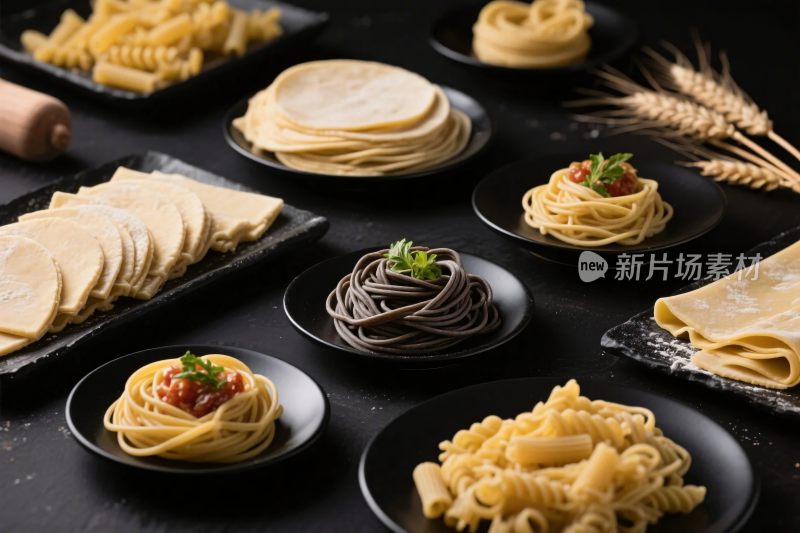 美食面食展示图