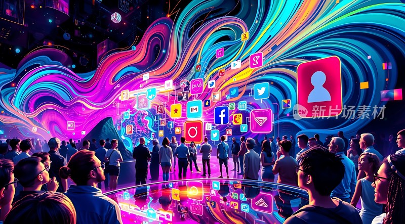 数字时代下的社交网络盛会