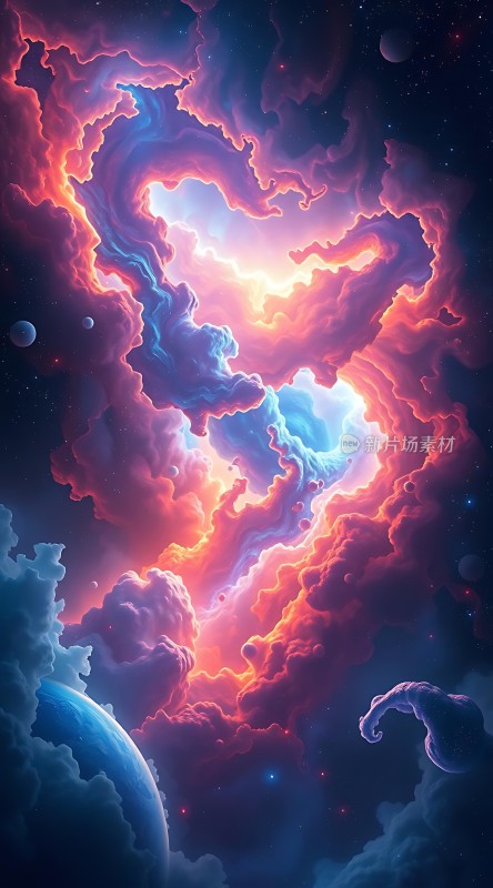 宇宙奇观星云幻彩