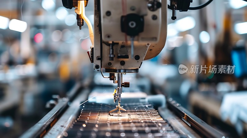 工业缝纫机工作场景