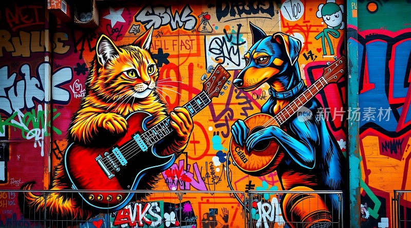 猫狗乐队激情演奏