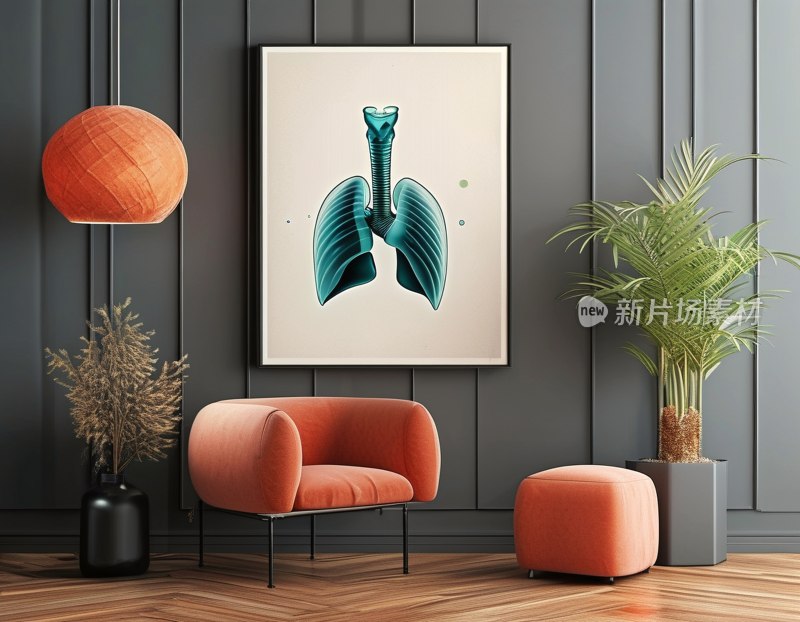 胸腔积液示意图