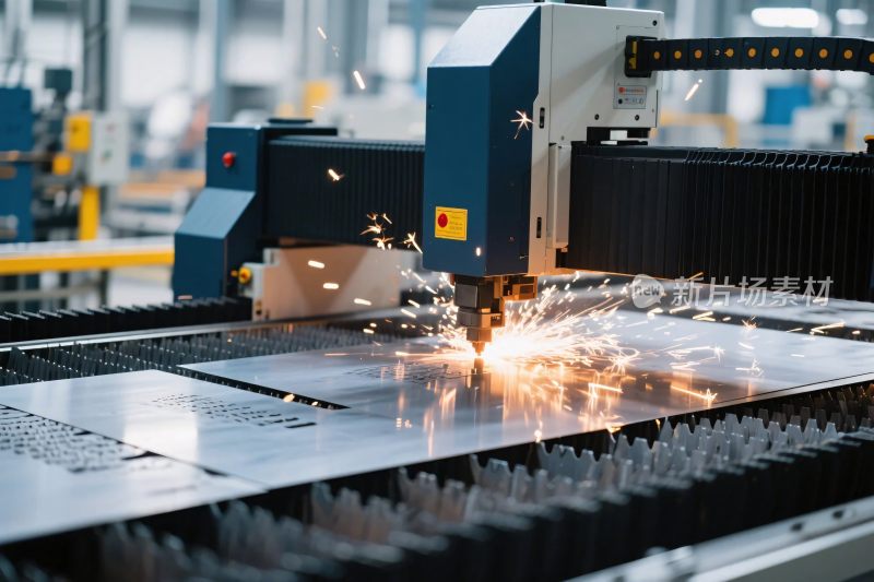工业激光切割作业场景