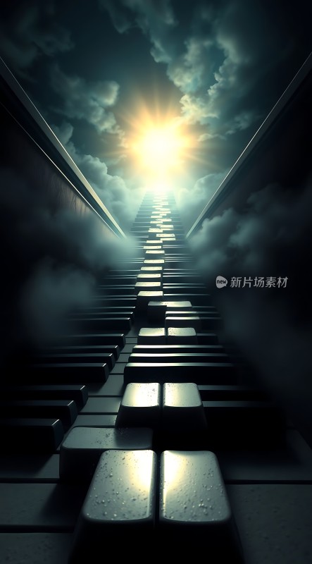 钢琴键上的光明之路